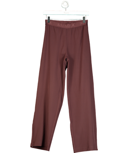 Adanola Red Branded Waistband Pant UK XS