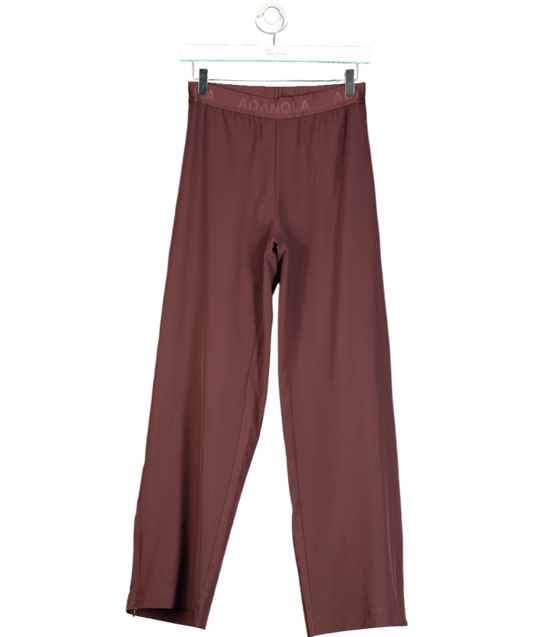 Adanola Red Branded Waistband Pant UK XS