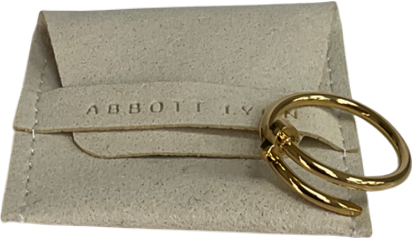 Abbott Lyon Metallic Heart Ring One Size