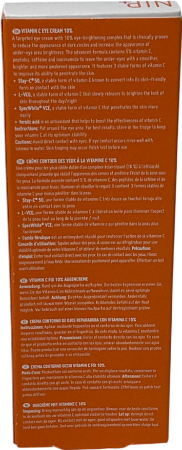 Nip+Fab Vitamin C Fix Eye Cream 10% 15ml