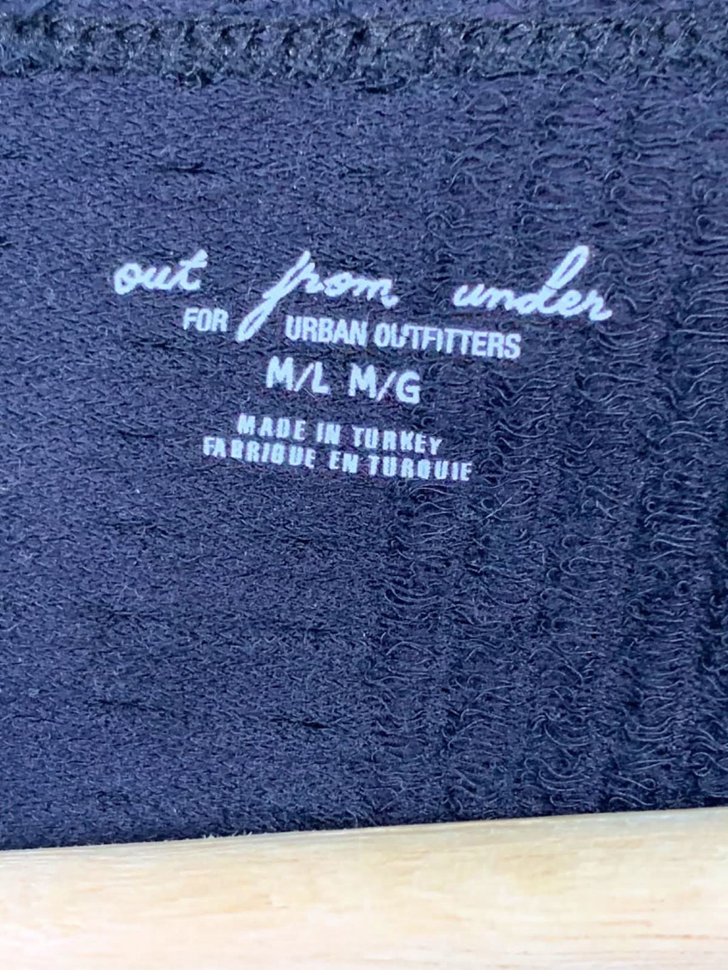 Urban Outfitters Black Long Sleeve Top M/L