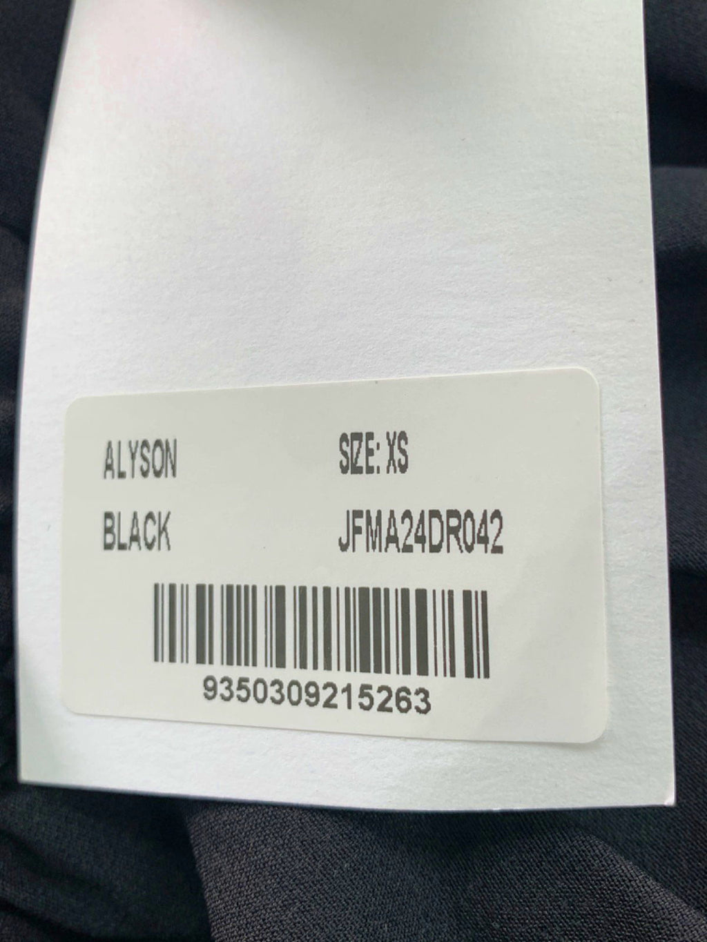 Misha Black Alyson Dress UK XS