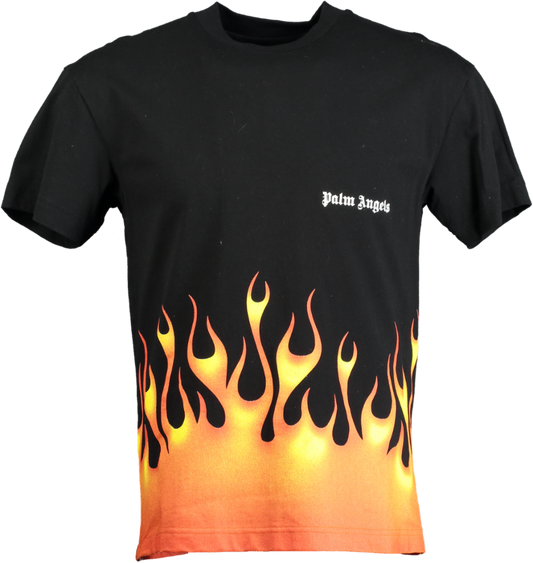 Palm Angels Black Firestarter T-Shirt UK S