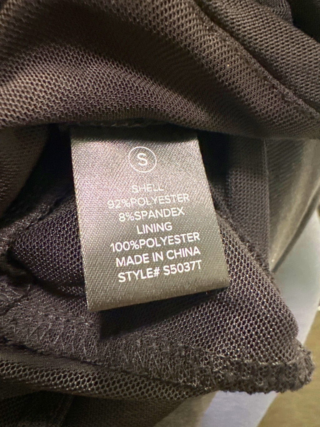 Fashion Nova Black Sheer Ruched Corset Top UK S