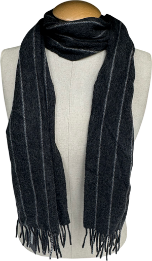 brooks brothers Grey Cashmere Scarf One Size