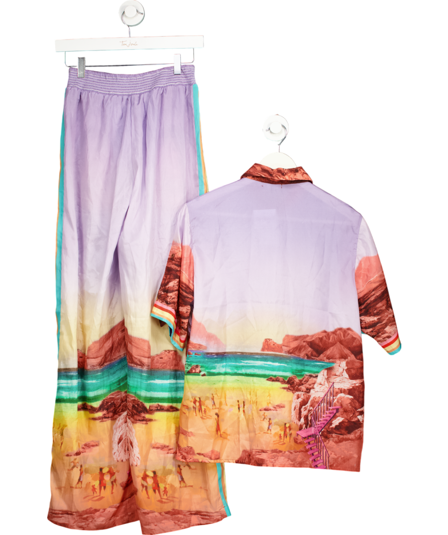 Noughts & Kisses Multicoloured Beach Shirt & Trousers UK XS/S