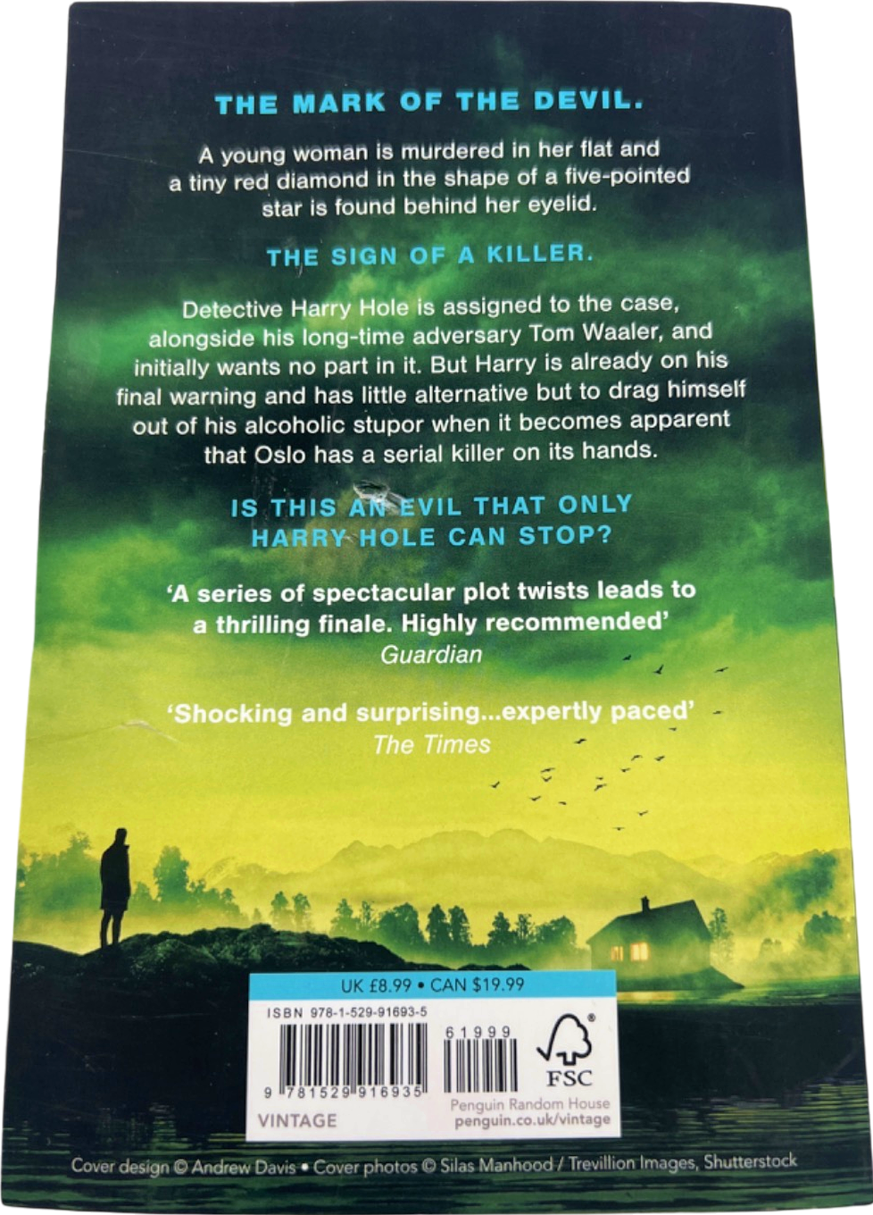 Jo Nesbo Green The Devil's Star A Harry Hole Thriller