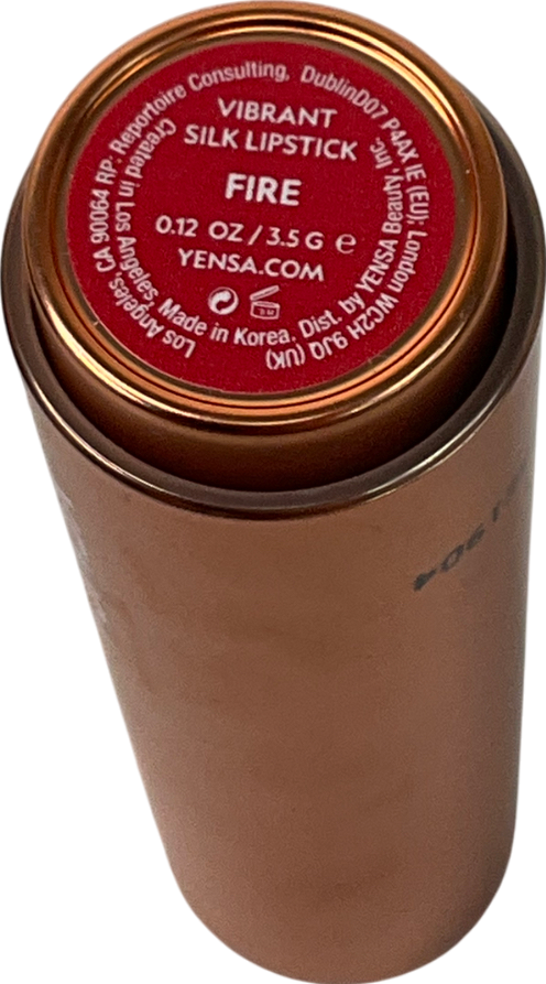 yensa Vibrant Silk Hydrating Hyaluronic + Vitamin E Lipstick Fire 3.5g