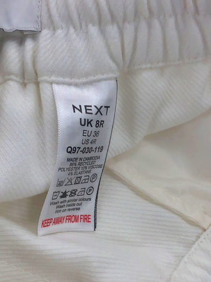 NEXT White Trousers UK 8