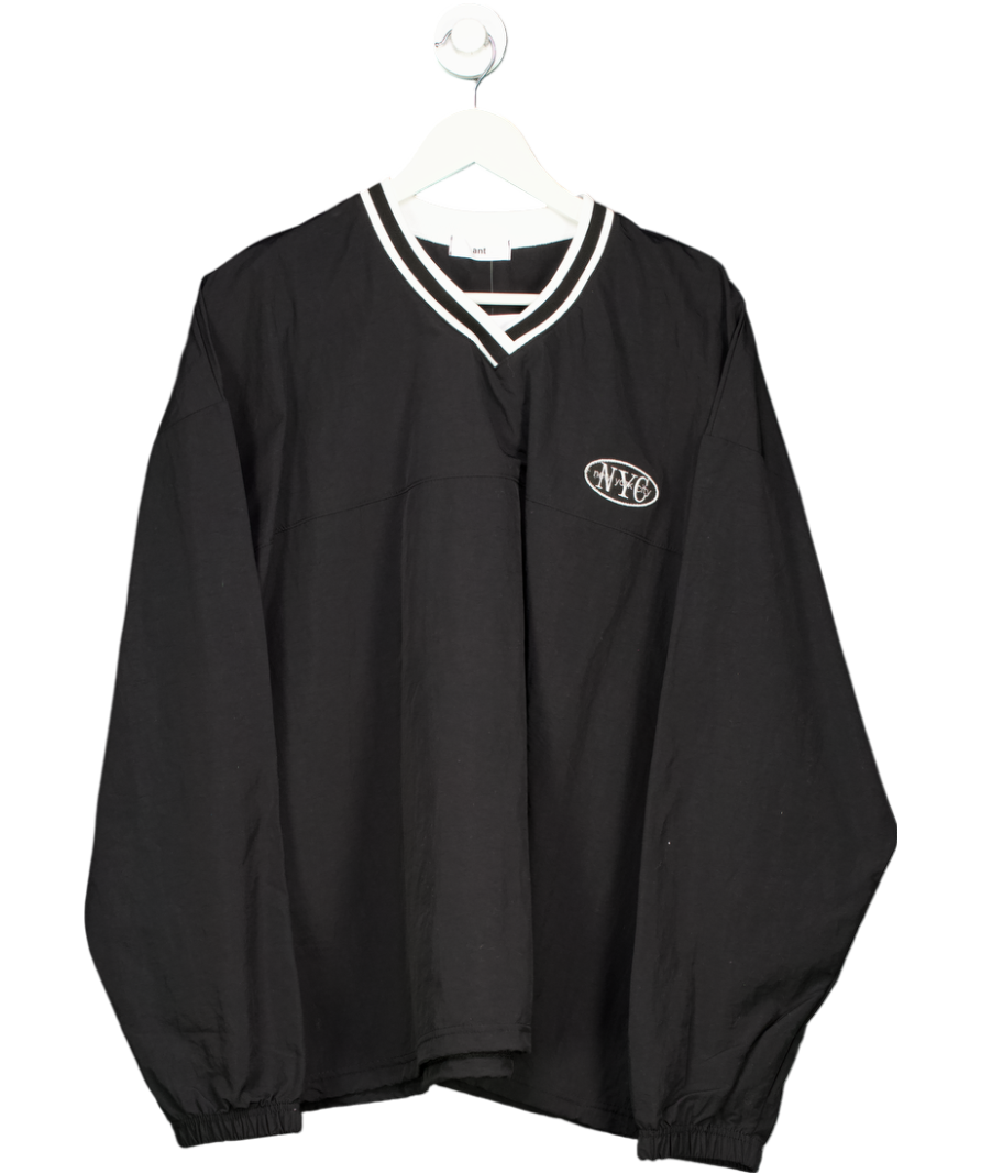Ant Black Nyc Drawstring Sweatshirt