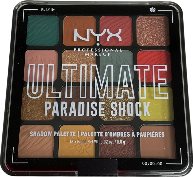 NYX Ultimate Shadow Palette Paradise Shock 16 X 0.8g