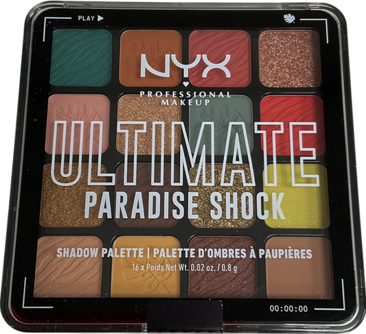 NYX Ultimate Shadow Palette Paradise Shock 16 X 0.8g