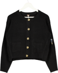 FREE PEOPLE Free People - Cardigan Black Super Soft Cardigan UK M