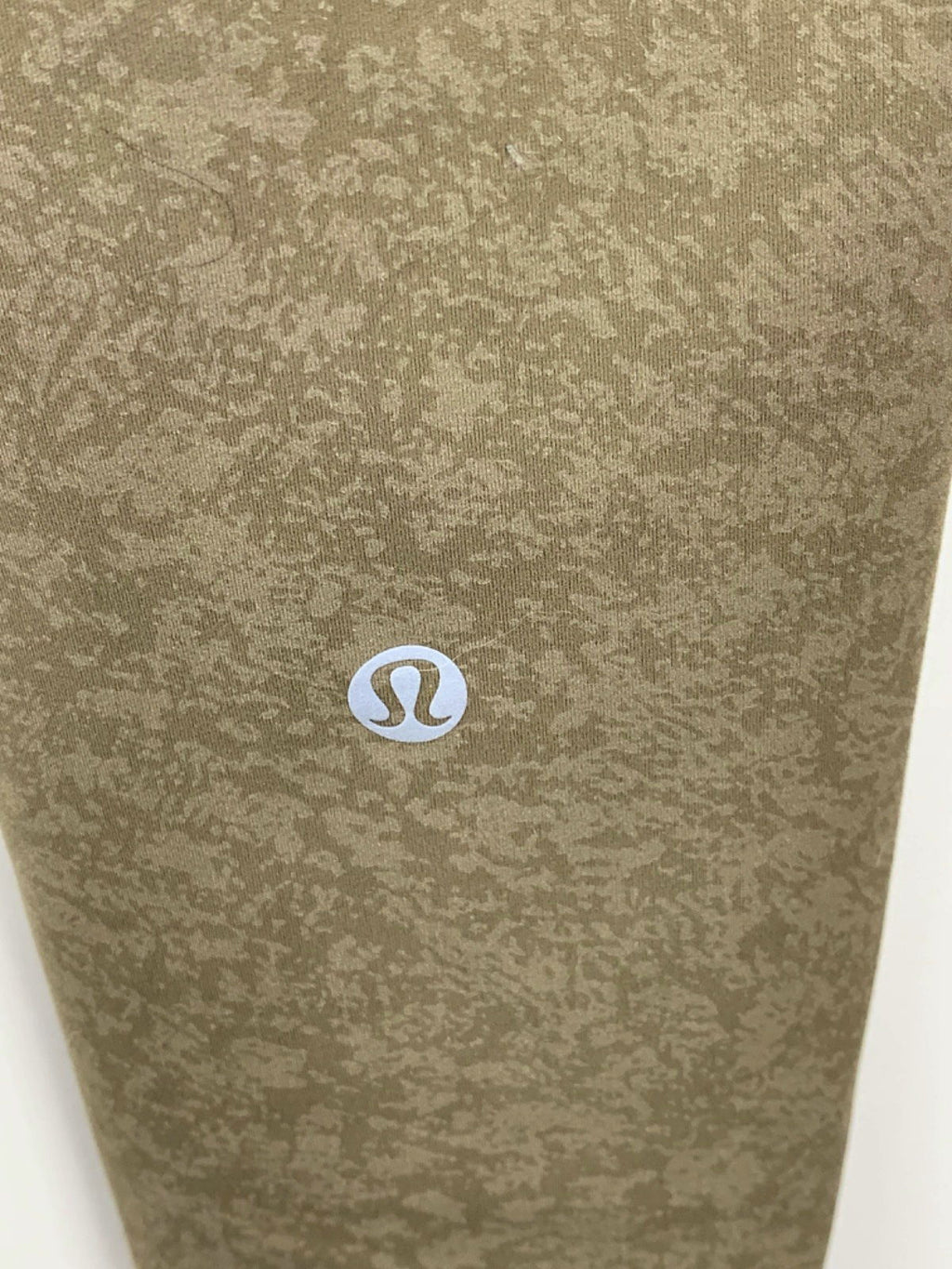 Lululemon Olive Green High-Rise Camo Leggings UK XS