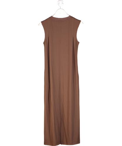 Varley Brown Kayla Midi Dress UK XS