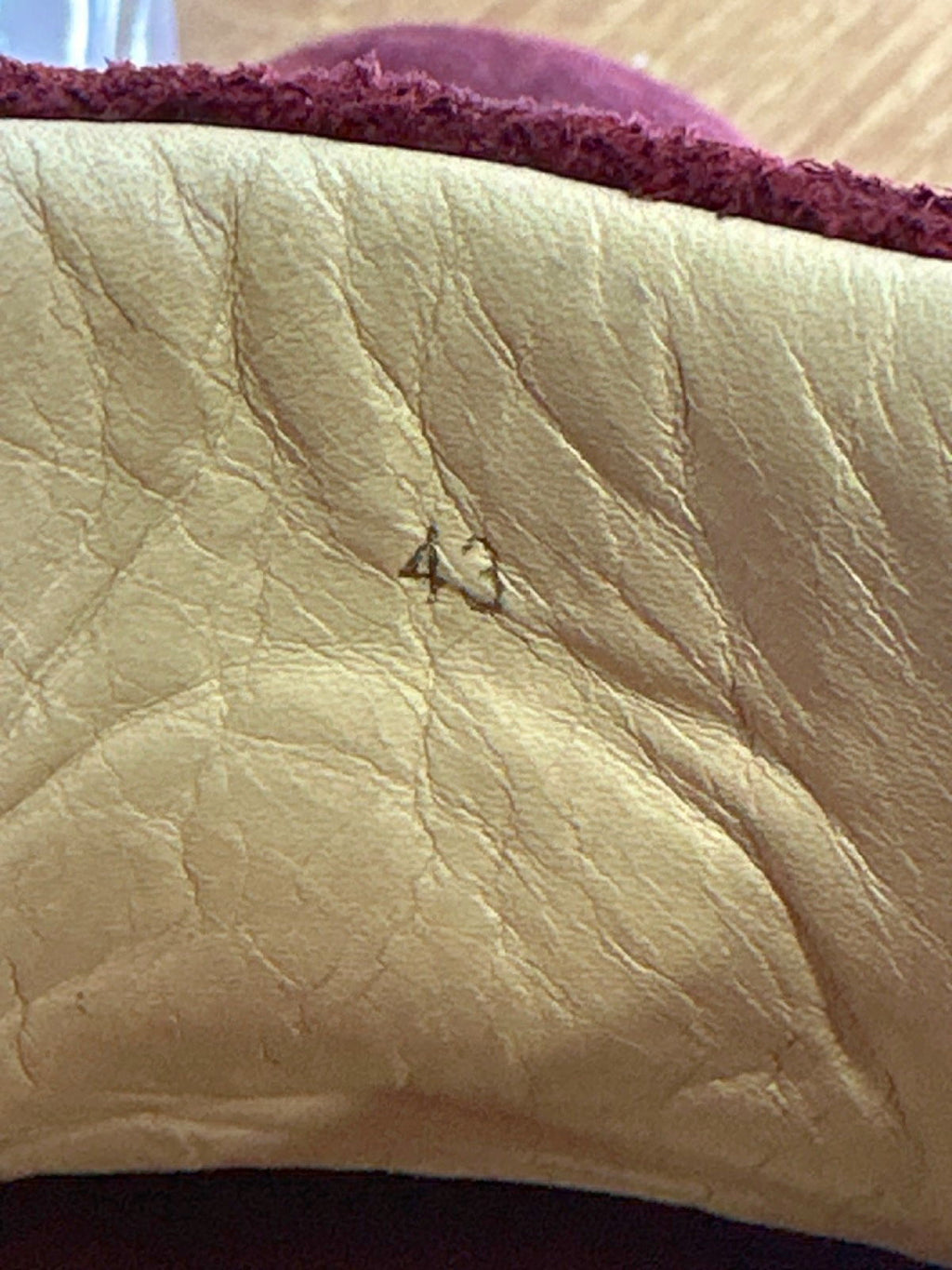 Christian Louboutin Burgundy Suede Louis High-Top Trainers UK 9