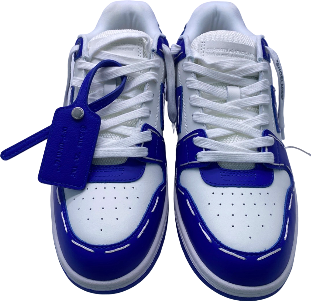 Off-White Out of Office 'Sartorial Stitch - Blue White'  TRAINERS  EU 41 UK 8
