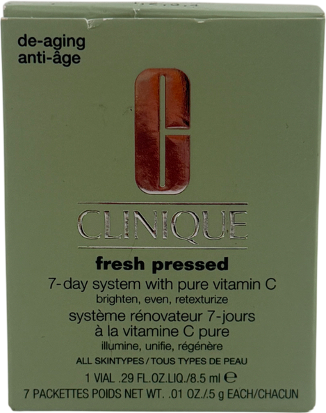 Clinique Fresh Pressed™ 7-day System With Pure Vitamin C 8.5ml