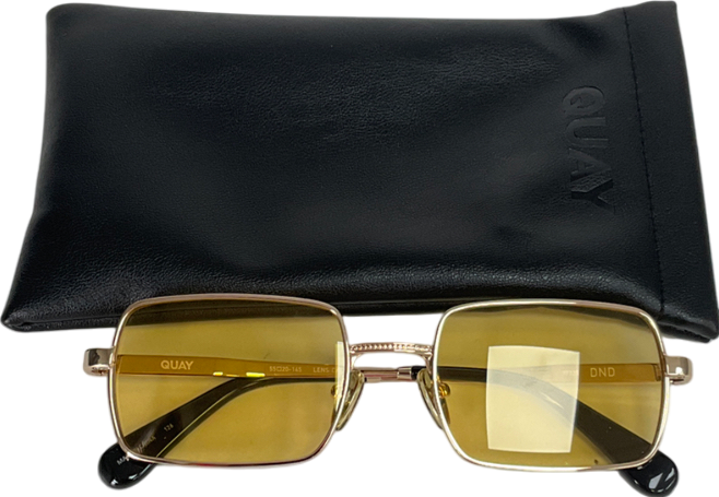 QUAY Metallic Dnd Sunglasses One Size