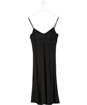 Just Cavalli Black Mid Length Dress UK 12