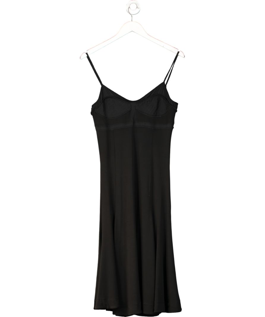 Just Cavalli Black Mid Length Dress UK 12