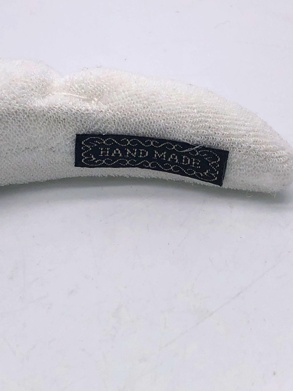 Unbranded White Handmade Headband One Size