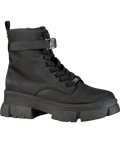STEVE MADDEN Black Lace-up Ankle Boots UK 7 EU 40 👠