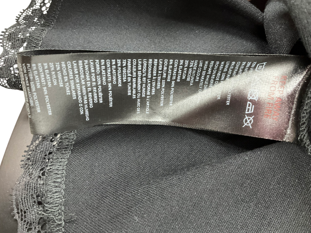 Urban Outfitters Black Silence + Noise Ponte Playsuit UK S