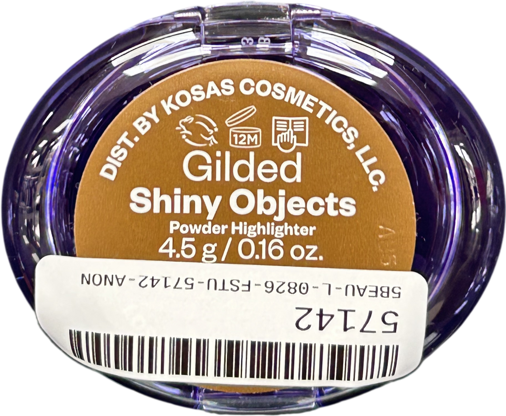 Kosas Shiny Objects Wet Glisten Powder Highlighter Gilded 4.5g