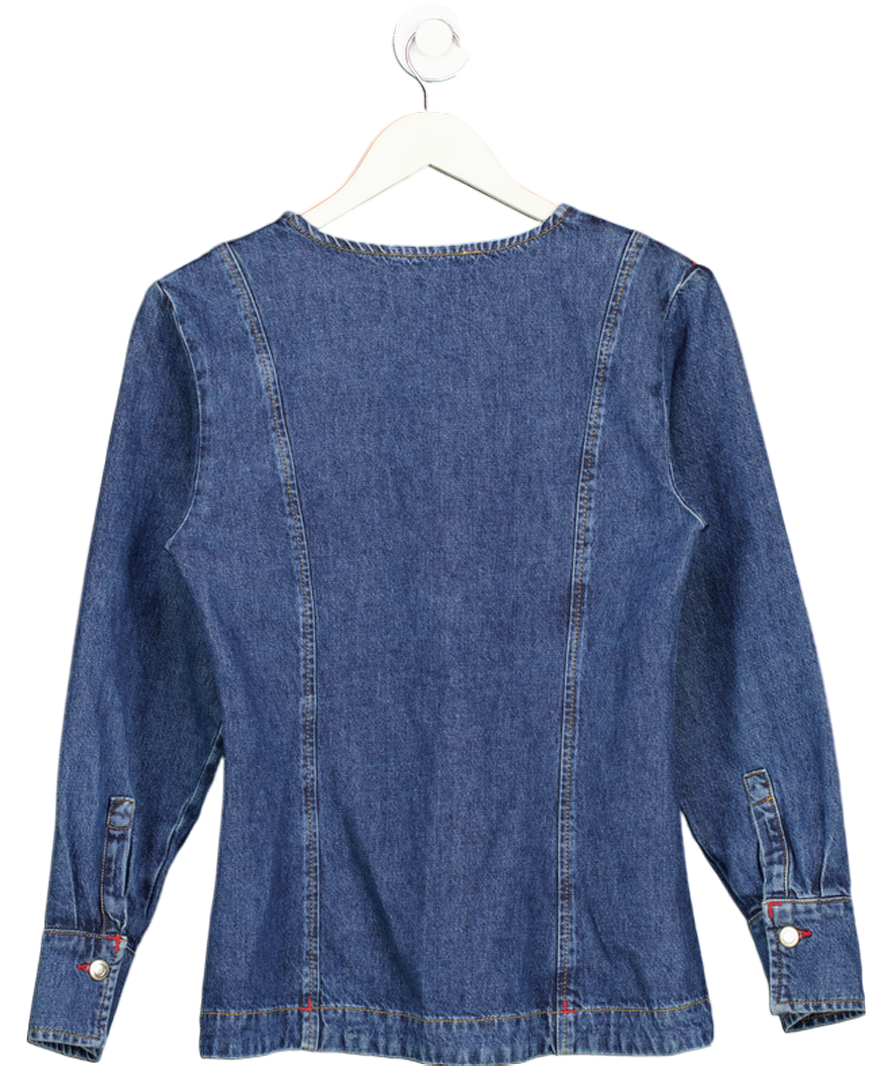 Aligne Mid Blue Audrey Denim Shirt UK 8