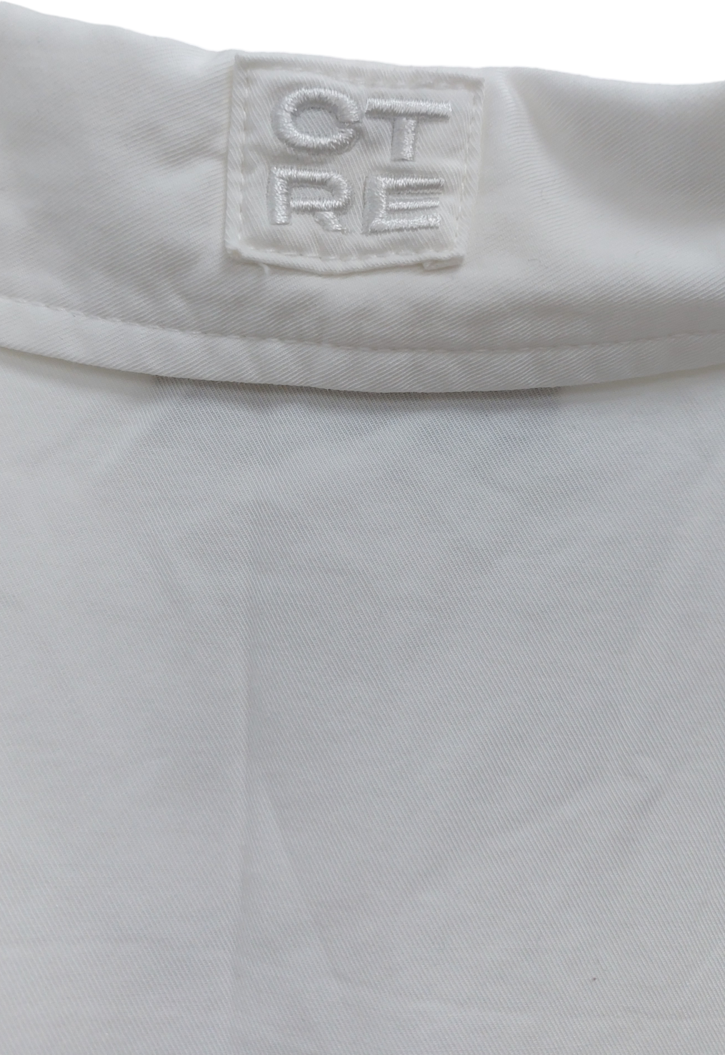 The Couture Club White Zip Pocket Detail Shirt UK 6