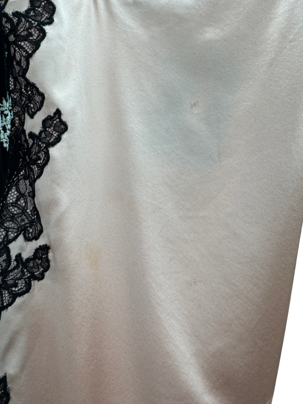 Agent Provocateur Amelea Powder Pink Short 100% Stretch Silk And Lace Slip Sz2 UK 8