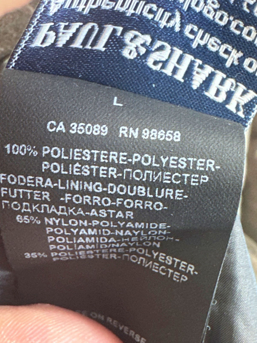 Paul & Shark Beige Yachting Jacket UK L