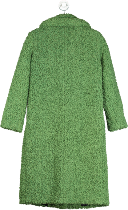 Zara Green Textured Coat UK S