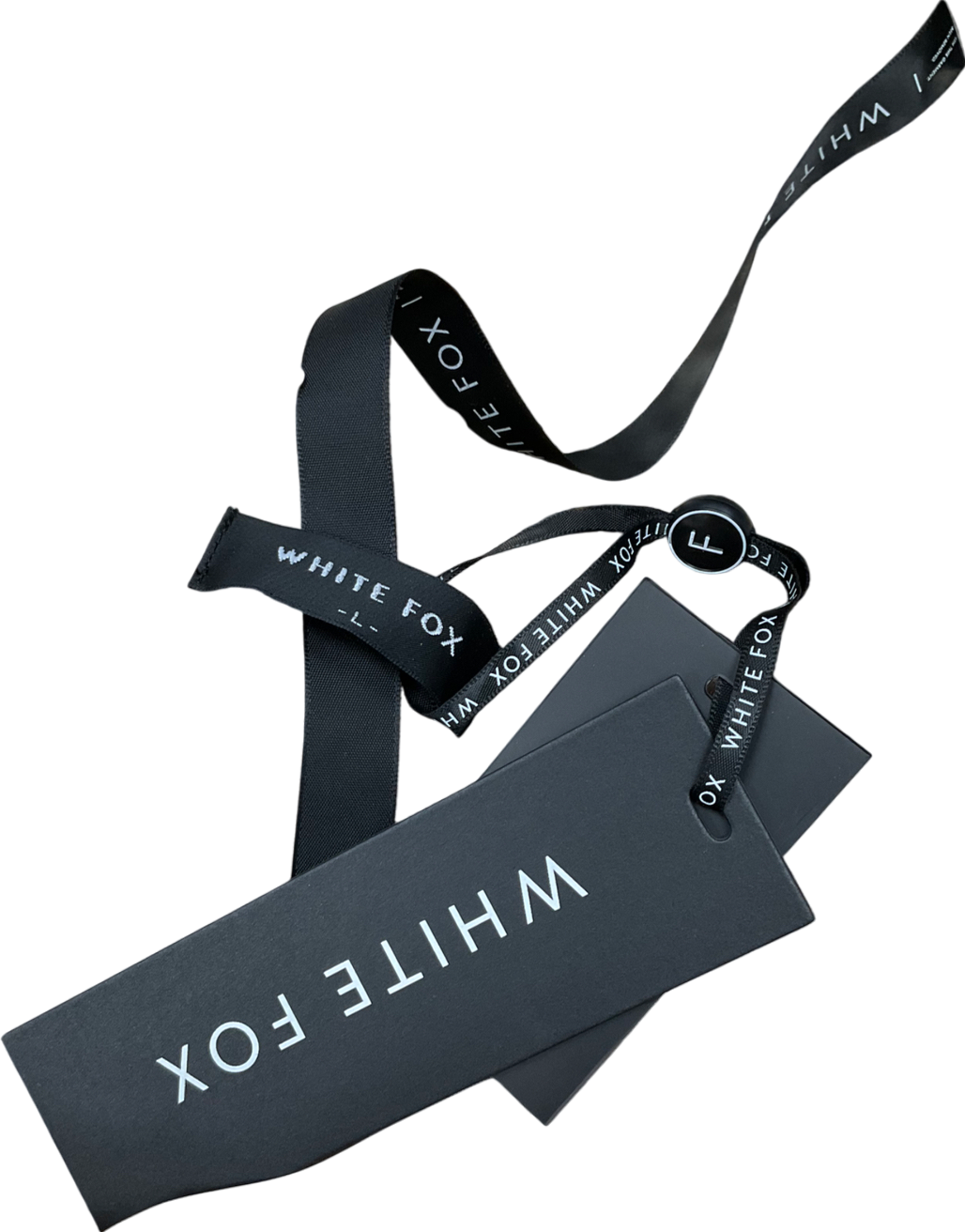 White Fox Metallic Stepping Out In Style Sequin Mini Skirt UK L