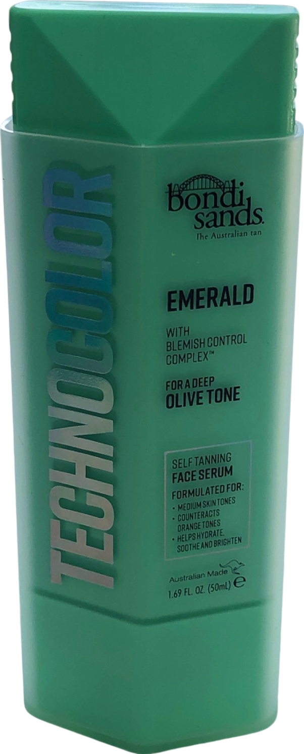 Bondi Sands TechnoColor Self Tanning Face Serum Emerald 50ml