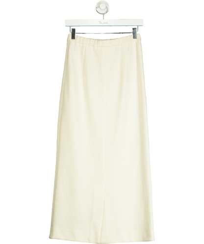 bouguessa Cream Maxi Skirt UK S