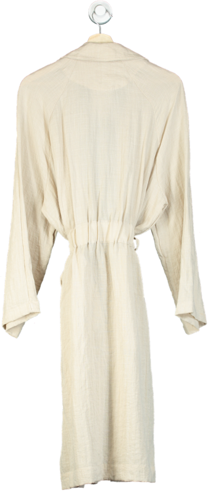 H&M Beige Lightweight Bathrobe UK S