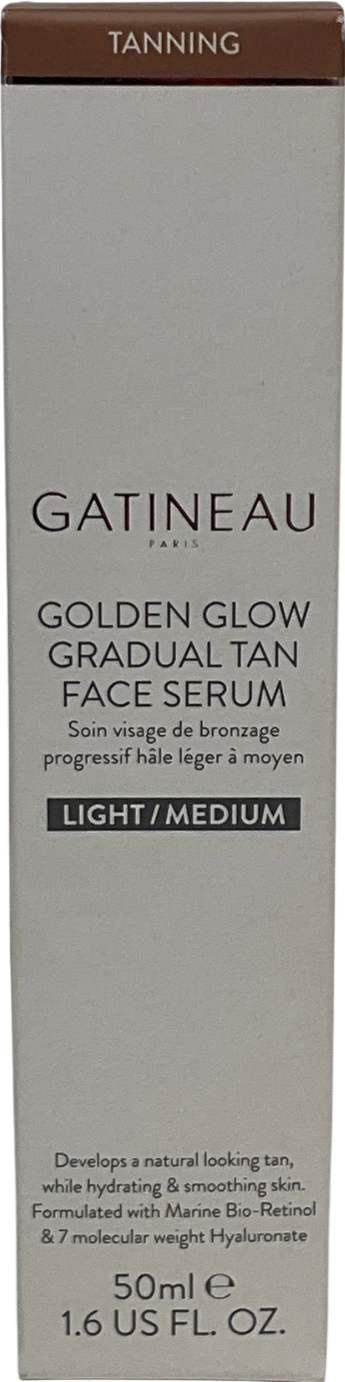 gatineau Golden Glow Gradual Tan Face Serum Light/medium 50ml