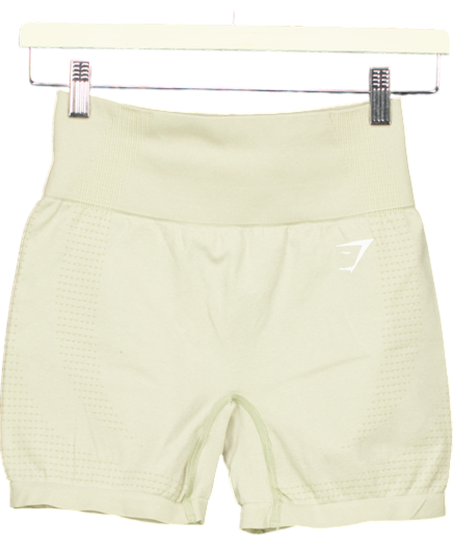gymshark Green High Waist Seamless Shorts UK XS