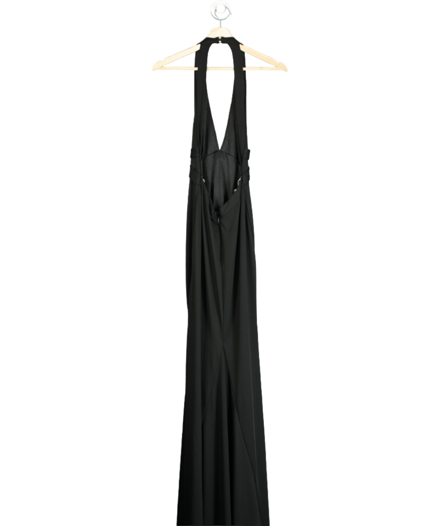 JJ's House Black V-neck Sleeveless Maxi Dress No Size