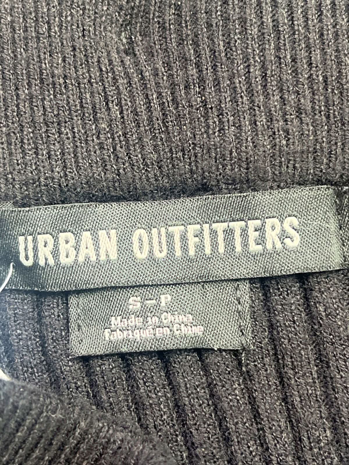 Urban Outfitters Black Ribbed Midi Skirt S