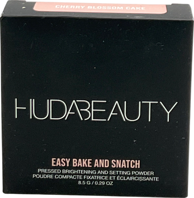 Huda Beauty Easy Bake And Snatch Pressed Brightening And Setting Powder Cherry Blossom Cake 8.5g