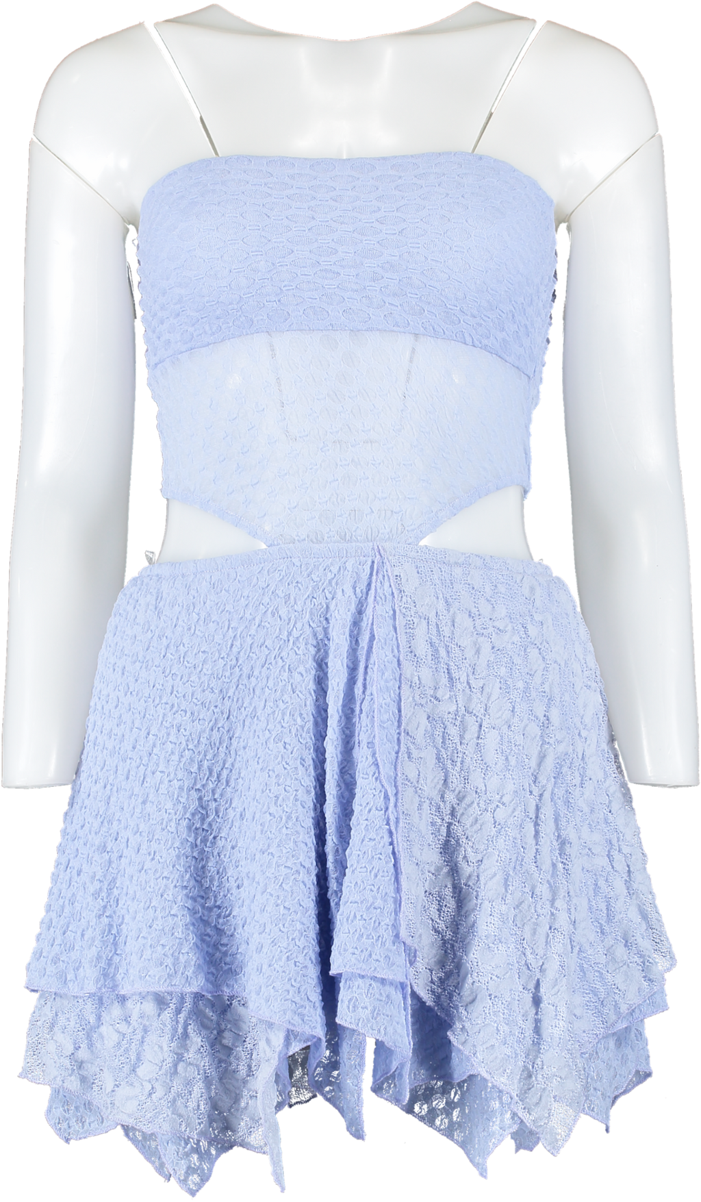 Naia Blue Harebell Lace Dress UK XS