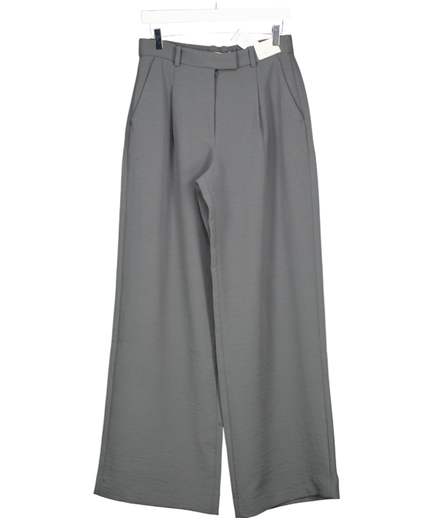 Abercrombie & Fitch Grey High Ultra Wide Trousersv W27