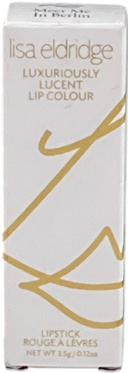 lisa eldridge Luxuriously Lucent Lip Colour Meet Me In Berlin 3.5g