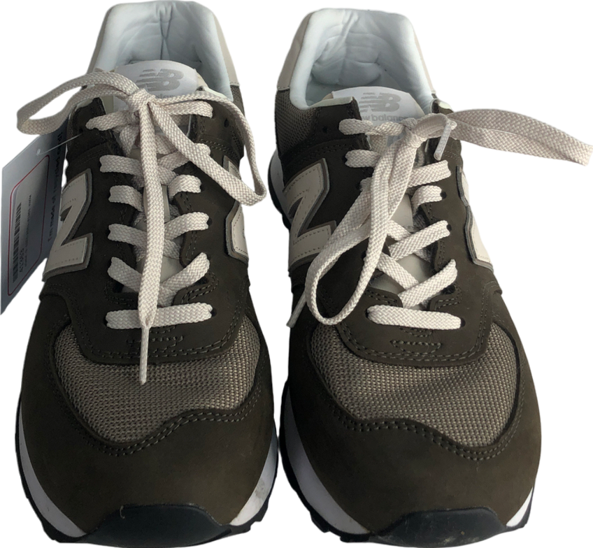 New Balance 574 Shoes Black Olive Mushroom UK 7 EU 41 👞