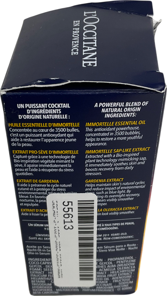 L'Occitane en Provence Immortelle Reset Overnight Oil Serum 30ml