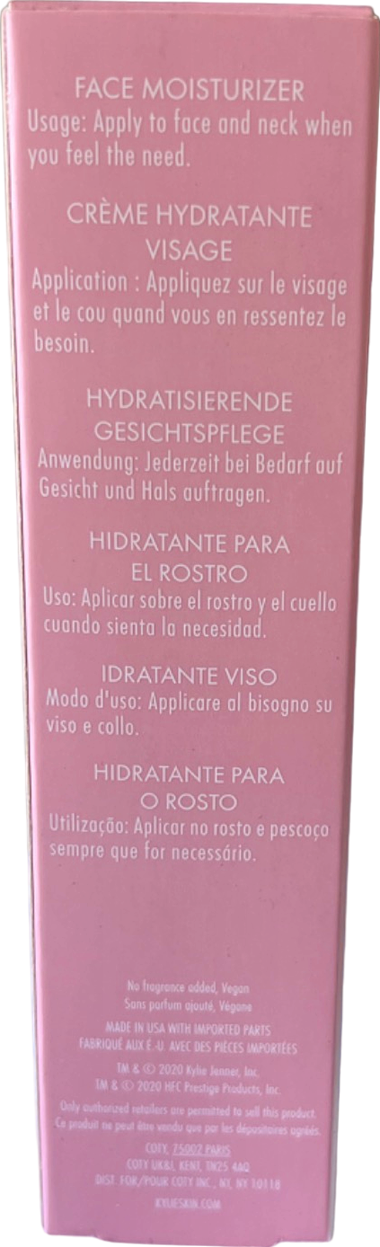 Kylie Skin Face Moisturizer  52 ml