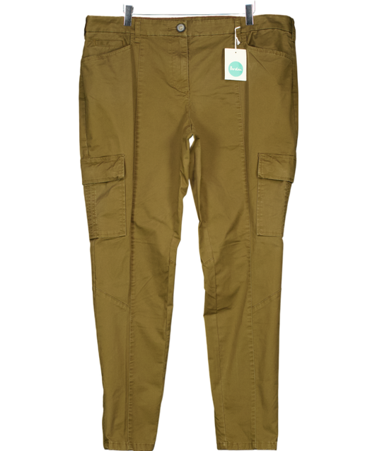 Boden Brown Cargo Trouser UK 18